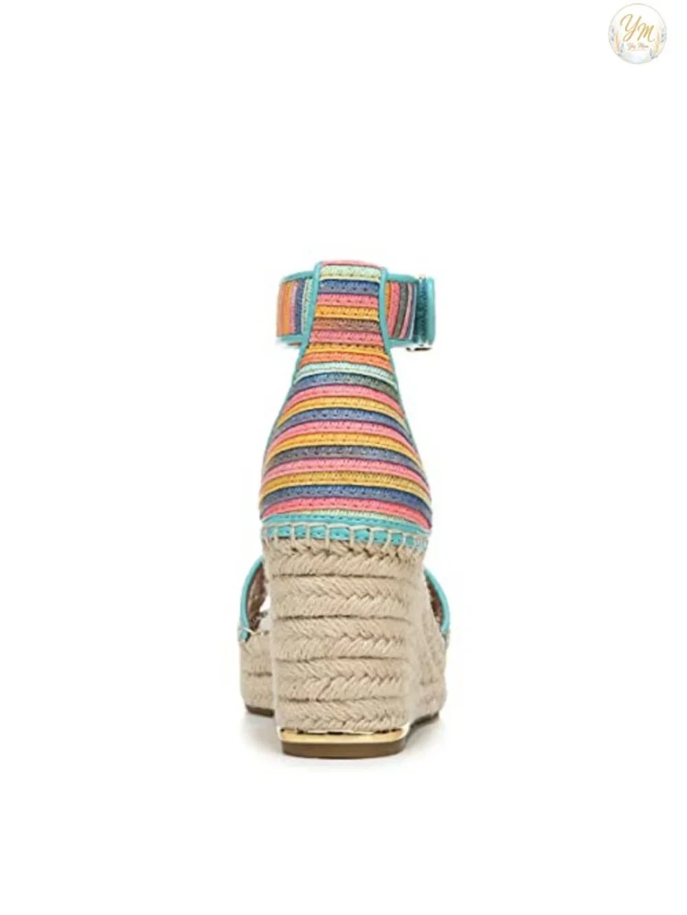 Franco Sarto Women's Espadrille Wedge Sandal Ankle Strap 3
